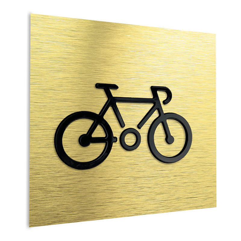 BICYCLE SIGNS - Bike / Ride Hotel Room Symbols, Decals | ALUMADESIGNCO