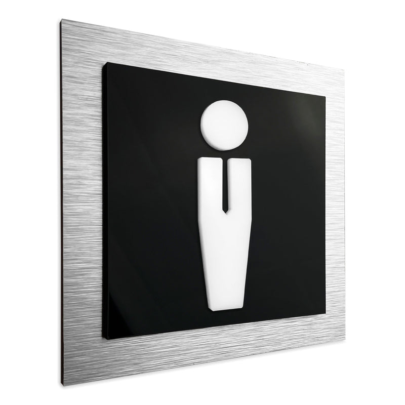 MALE SIGN - ALUMA Door Signs - Custom Door Signs For Business & Office