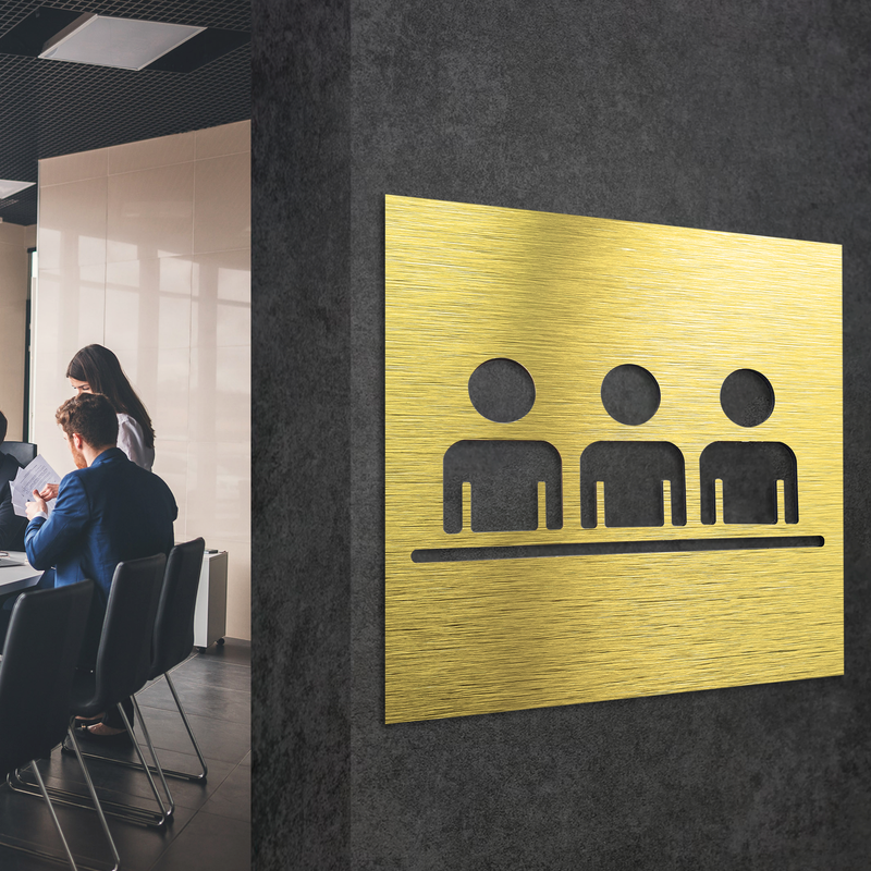 CONFERENCE ROOM SIGN, Business, Hotel, Office Symbols | ALUMADESIGNCO