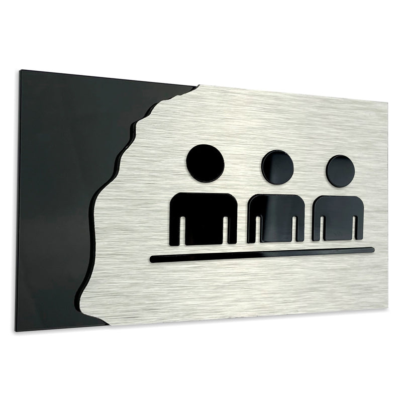 MEETING ROOM SIGN - ALUMA Door Signs - Custom Door Signs For Business & Office