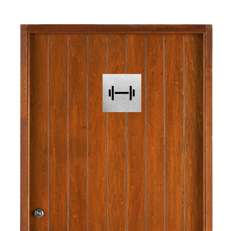 GYM SIGN - ALUMA Door Signs - Custom Door Signs For Business & Office