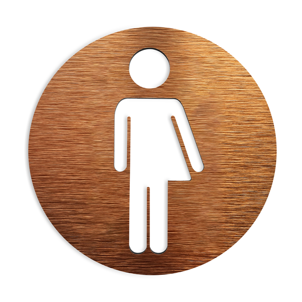 GENDER NEUTRAL RESTROOM - Bathroom Symbol | ALUMDESIGNCO