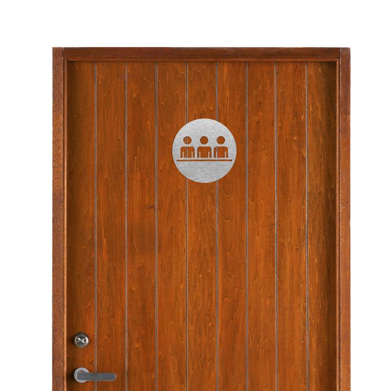 MEETING ROOM SIGN - ALUMA Door Signs - Custom Door Signs For Business & Office