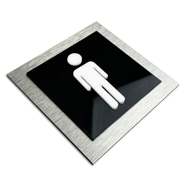 MALE SIGN - ALUMA Door Signs - Custom Door Signs For Business & Office