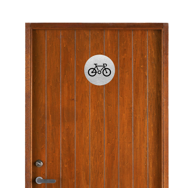 BICYCLE SIGNS - Door symbol-Hotel Wall Decals| ALUMADESIGNCO